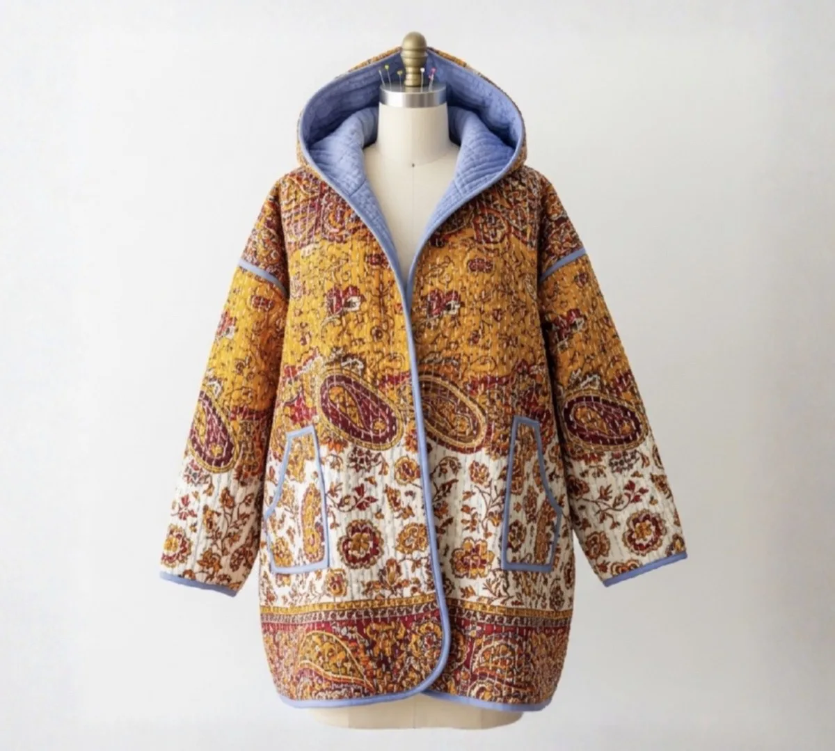 Siena Quilted Coat view 4